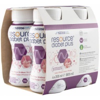 Resource Diabet Plus pch. Jahoda por. sol. 4x200ml