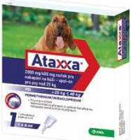 Ataxxa pro psy do 4kg spot-on 1x0. 4ml