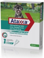 Ataxxa pro psy 10-25kg spot-on 1x2. 5ml