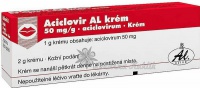 Aciclovir AL Krém drm. crm. 1x2g-100mg