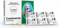 CANIVERM Mite 0,175 g 6 tablet