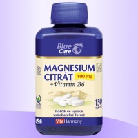 Vitaharmony Magnesium citrát 400 mg + Vitamin B6 - 150 tbl. 