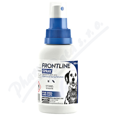 Frontline spray 2. 5mg-ml kon sprej roztok 100ml