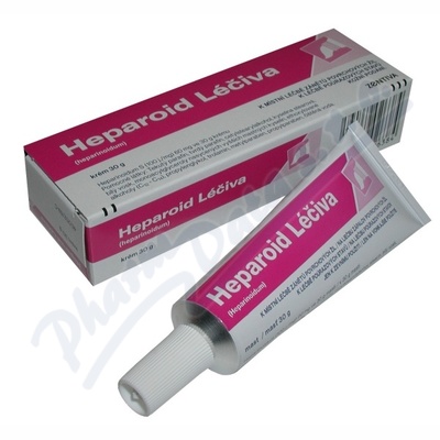 Heparoid Liva drm. crm. 1x30g