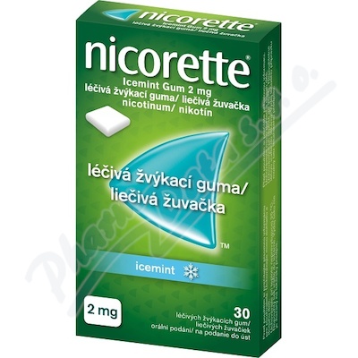 Nicorette Icemint Gum 2mg gum. mnd. 30