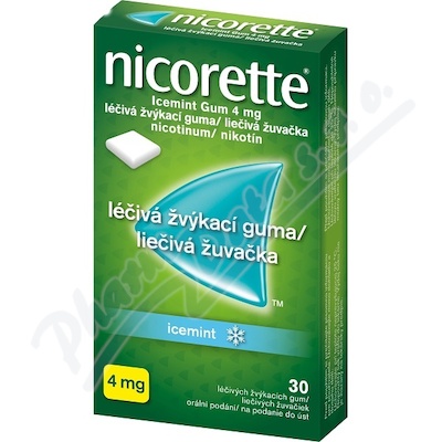 Nicorette Icemint Gum 4mg gum. mnd. 30