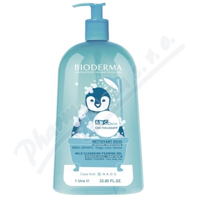 BIODERMA ABCDerm Gel moussant 1 l