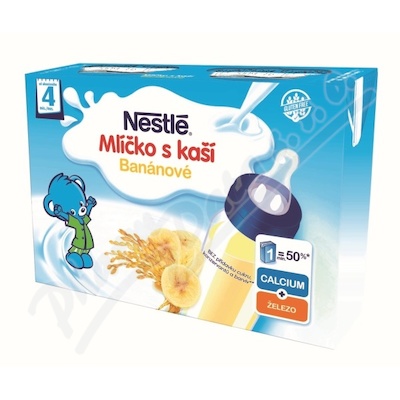 NESTL Mlko s ka bannov 2x200ml 4M+