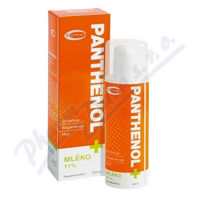 TOPVET Panthenol+ Mlko 11% 200ml