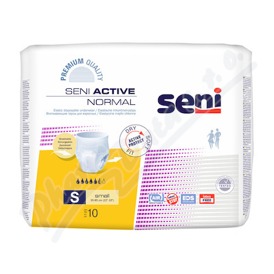 Seni Active Normal Small ink. plen. kalhotky 10ks