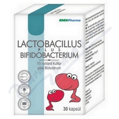 Edenpharma Lactobacillus Plus Bifidobact. cps. 30