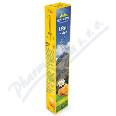 Mont Blanc Luxury Auris Ušní svíce NATUR 2ks