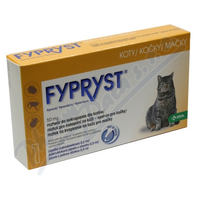 Fypryst Cat 1x0. 5ml spot-on pro kočky