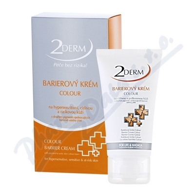2DERM Barierov krm colour 50ml