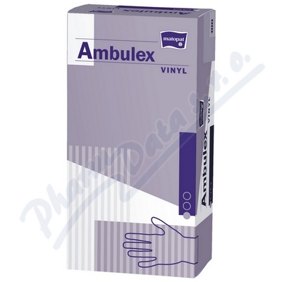 Ambulex Vinyl rukavice vinylové pudrované M 100ks