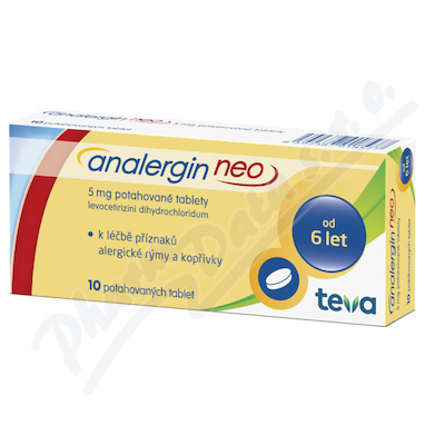 Analergin Neo 5mg por. tbl. flm. 10x5mg