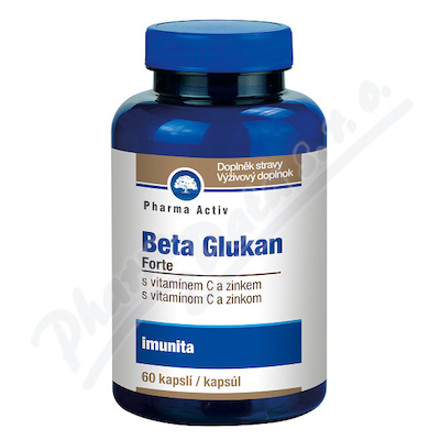 Beta Glukan Forte vitamín C a zinek cps. 60