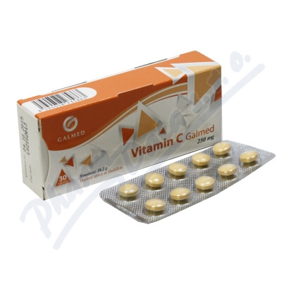 Vitamin C 250mg tbl. 30 Galmed