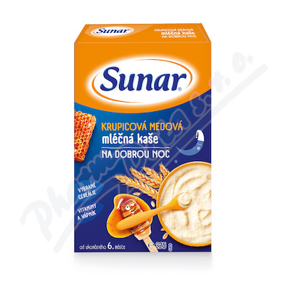 Sunar mln krupicov med. kae na dobrou noc 225g