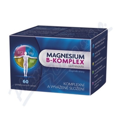 Magnesium B-komplex Glenmark tbl. 60