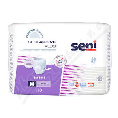 Seni Active Plus Medium ink. plen. kalhotky 10ks