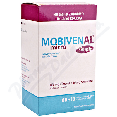 Mobivenal micro Simple tbl. 60+10
