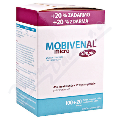 Mobivenal micro Simple tbl. 100+20