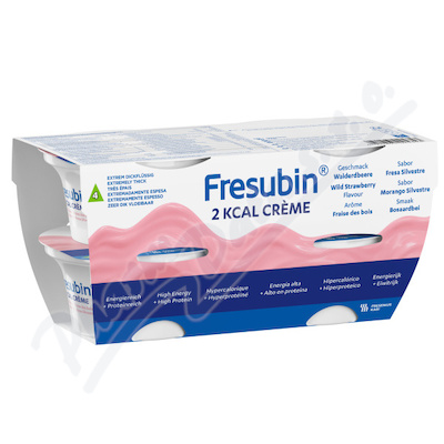 Fresubin 2kcal creme lesn jahoda por. sol. 4x125g