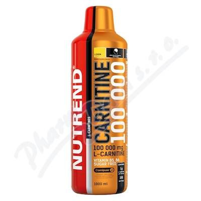 NUTREND Carnitine 100 000 citron 1000ml