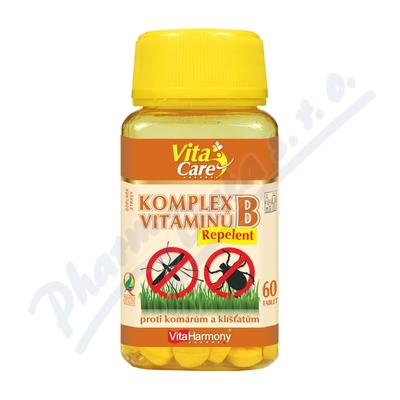 VitaHarmony Komplex vitaminů B Repelent tbl. 60