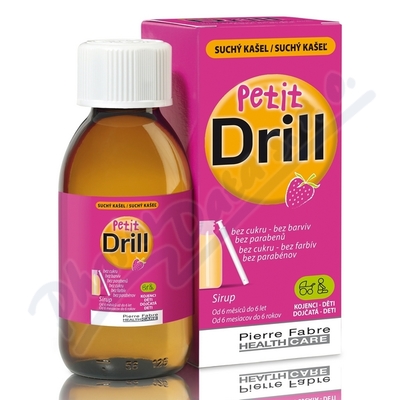 Petit Drill Sirup na such kael 125ml