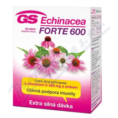 GS Echinacea Forte 600 tbl. 30 ČR-SK