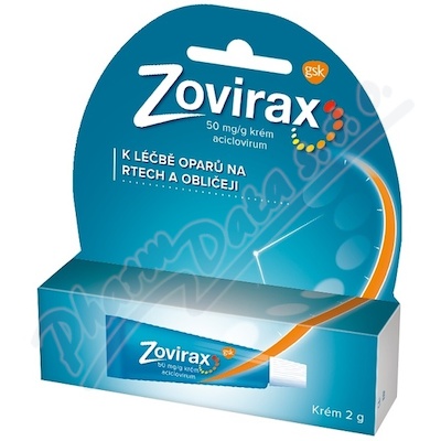 Zovirax 50mg-g crm.  1x2g CZ