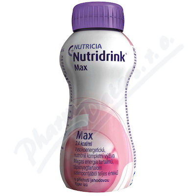 Nutridrink Max s pch. jahoda 4x300ml