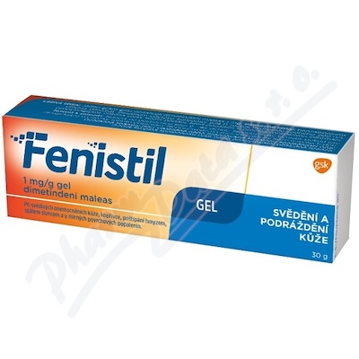 Fenistil 1 mg-g gel 1x30 g CZ