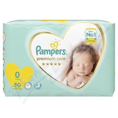 Pampers Premium Care 0 Newborn 30ks