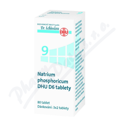 Natrium phosphoricum DHU D5-D30 tbl. nob. 80