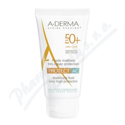 A-DERMA Protect AC Zmatujc fluid SPF50+ 40ml