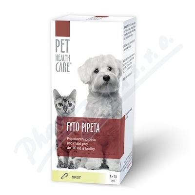 PET HEALTH CARE Fytopipeta pes 10kg koka 1x15 ml