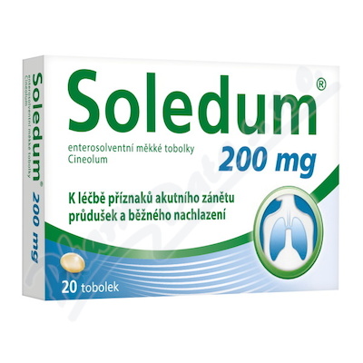 Soledum 200mg enterosolventn mkk tobolky tob. 20