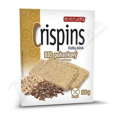 Crispins BIO pohank. kehk pltek s quinoou 100g