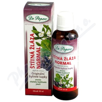 Dr. Popov Kapky bylinn ttn lza normal 50ml