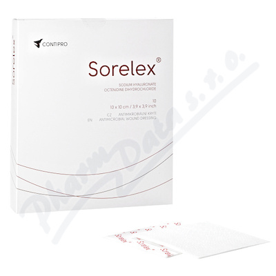 Sorelex antimikrobaln kryt 10x10cm 10ks