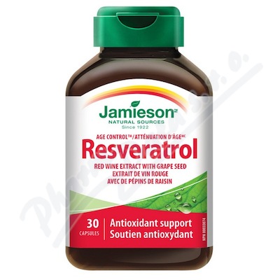 JAMIESON Resveratrol 50mg extr. z erv. vna cps. 30