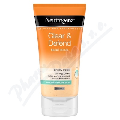 Neutrogena Clear&Defend peeling 150ml