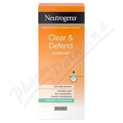Neutrogena Clear&Defend hydratační krém 50ml
