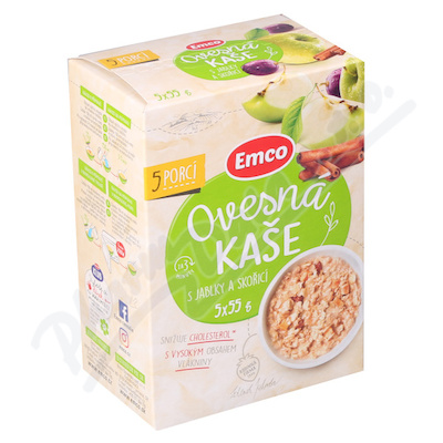 EMCO Ovesn kae s jablky a skoic 5x55g