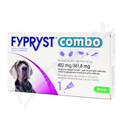 FYPRYST combo 1x4. 02ml spot-on pro psy nad 40kg