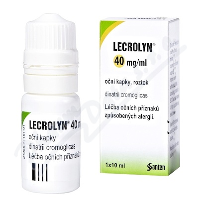 Lecrolyn 40 mg-ml oph.  gtt.  sol.  1x10ml