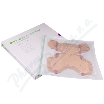 Kryt Mepilex Border Heel 22x23cm 6ks